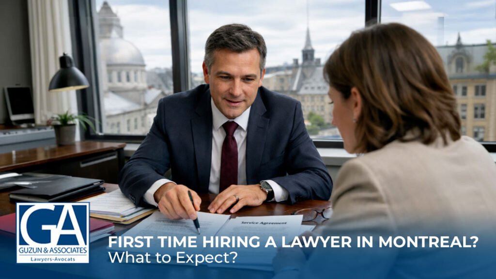 First Time Hiring a Lawyer in Montreal? What to Expect