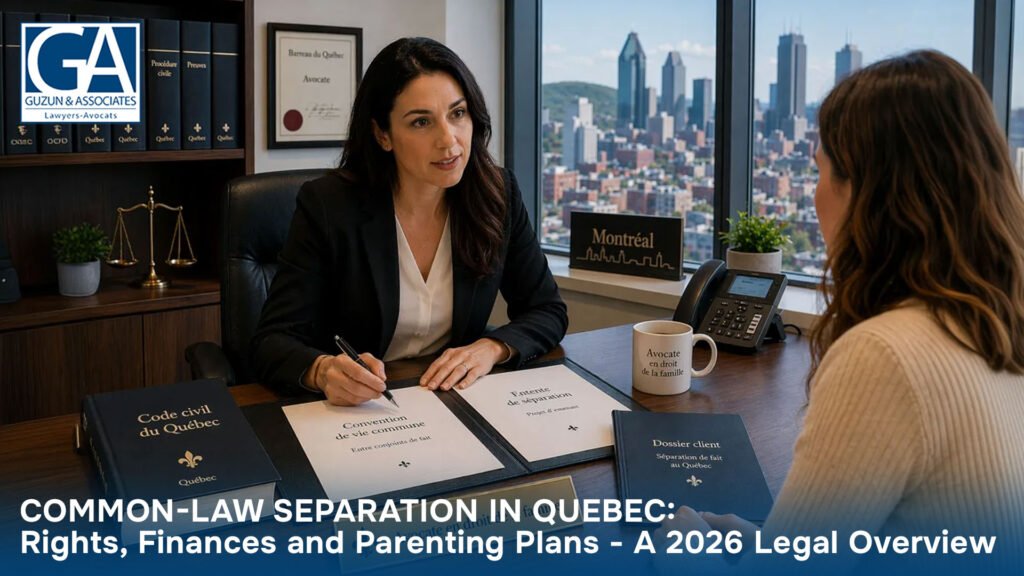 Common-Law Separation in Quebec: Rights, Finances and Parenting Plans - A 2026 Legal Overview