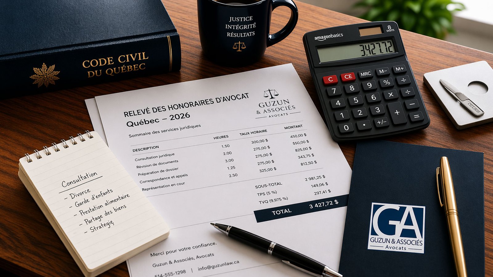 Quebec Lawyer Fees in 2026: What Legal Advice Really Costs 1