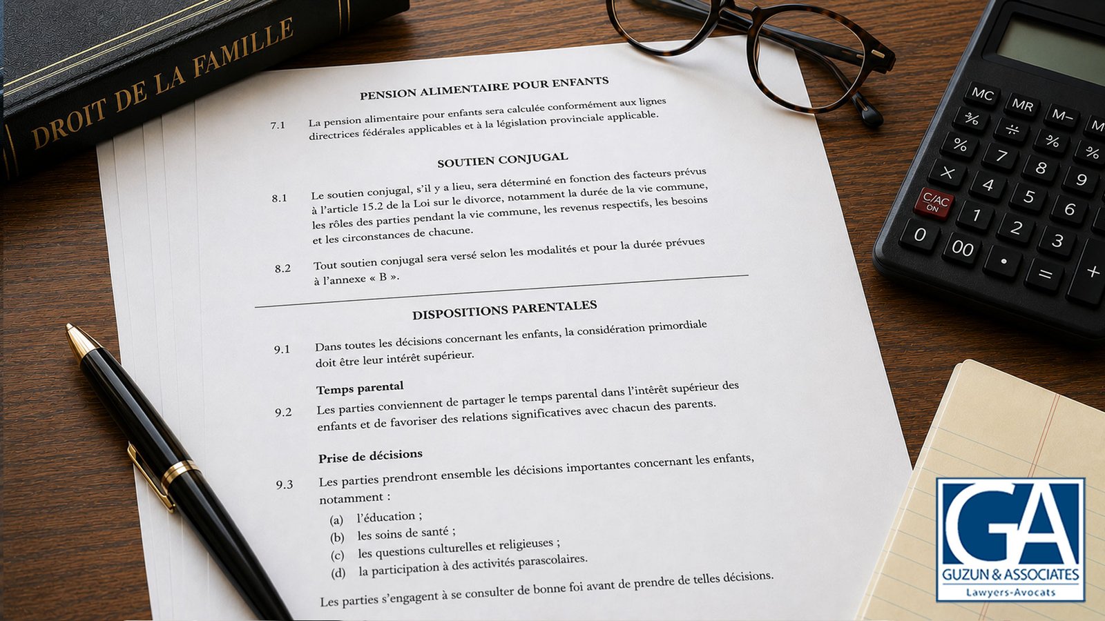 Ententes de séparation au Québec en 2026 : guide des modalités clés et de la force exécutoire 2