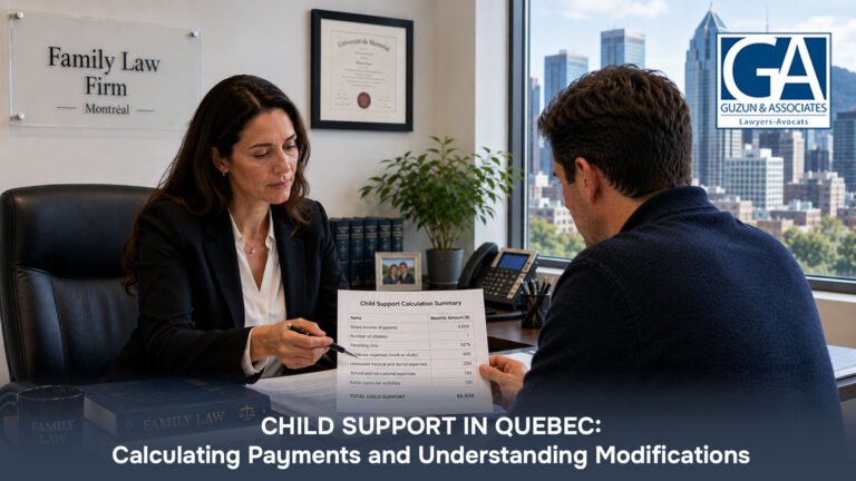 Child Support in Quebec: Calculating Payments and Understanding Modifications